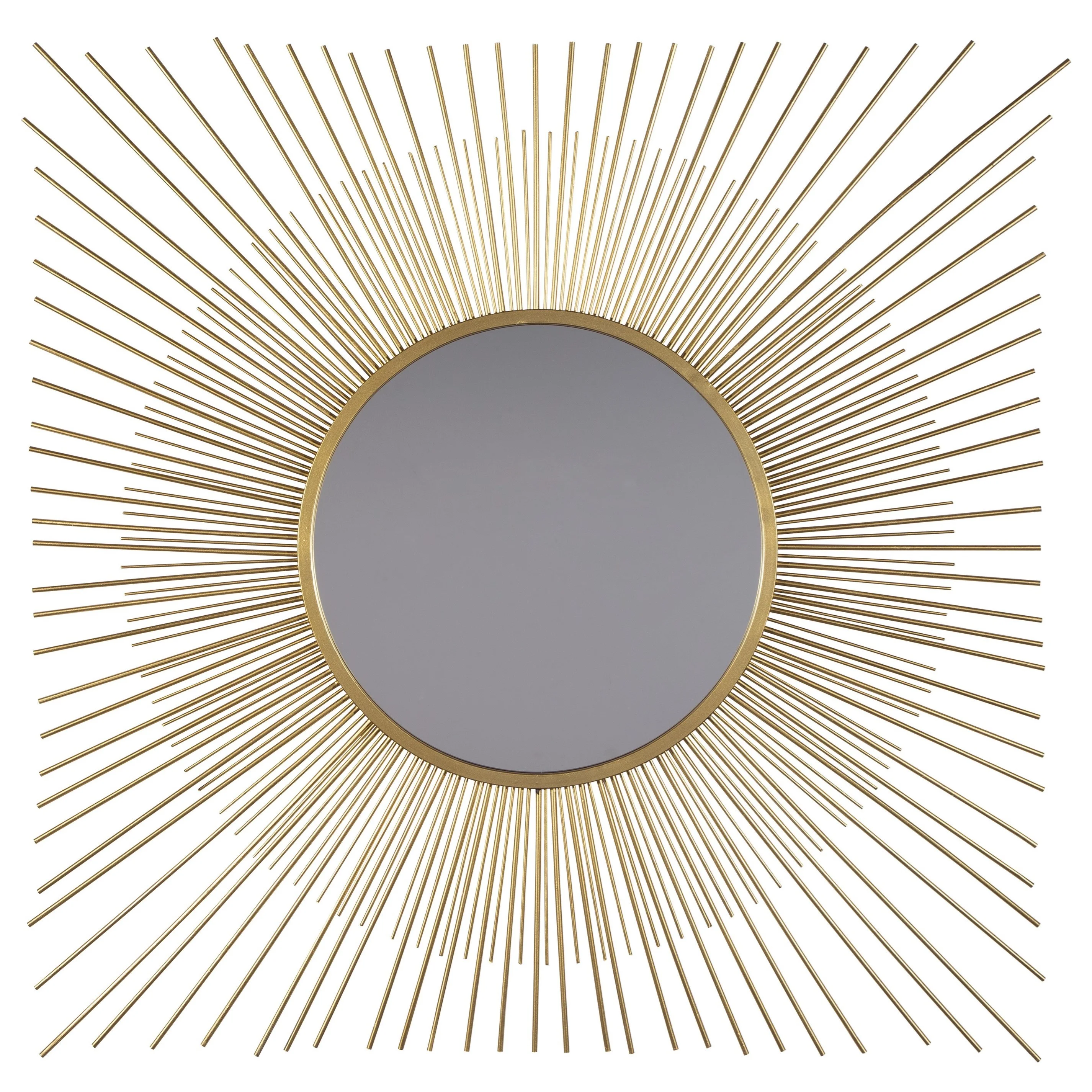 Signature Design by Ashley Accent Mirrors A8010124 Elspeth Gold Finish